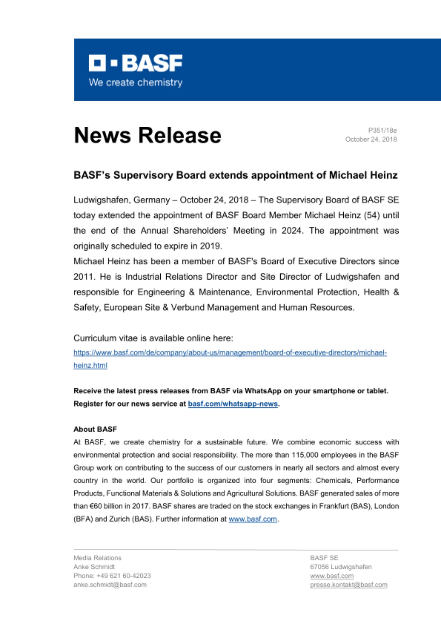 News Release News Release